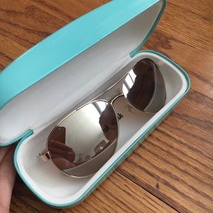 Kate Spade mirrored aviators